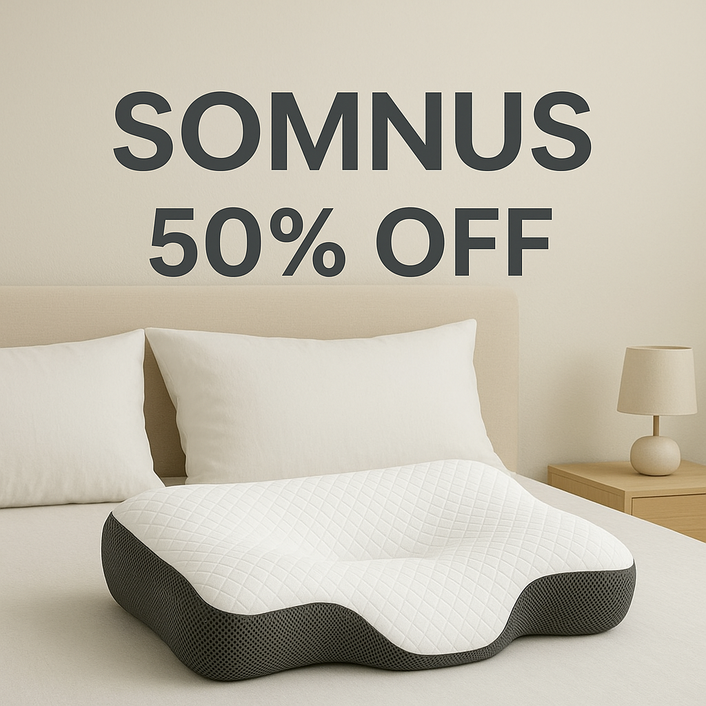 SOMNUS™- Almohada Ortopédica Cervical