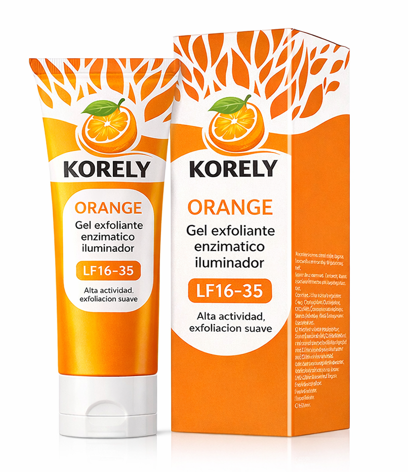 Orange LF16-35 – Gel Exfoliante Enzimático Iluminador de Alta Eficacia