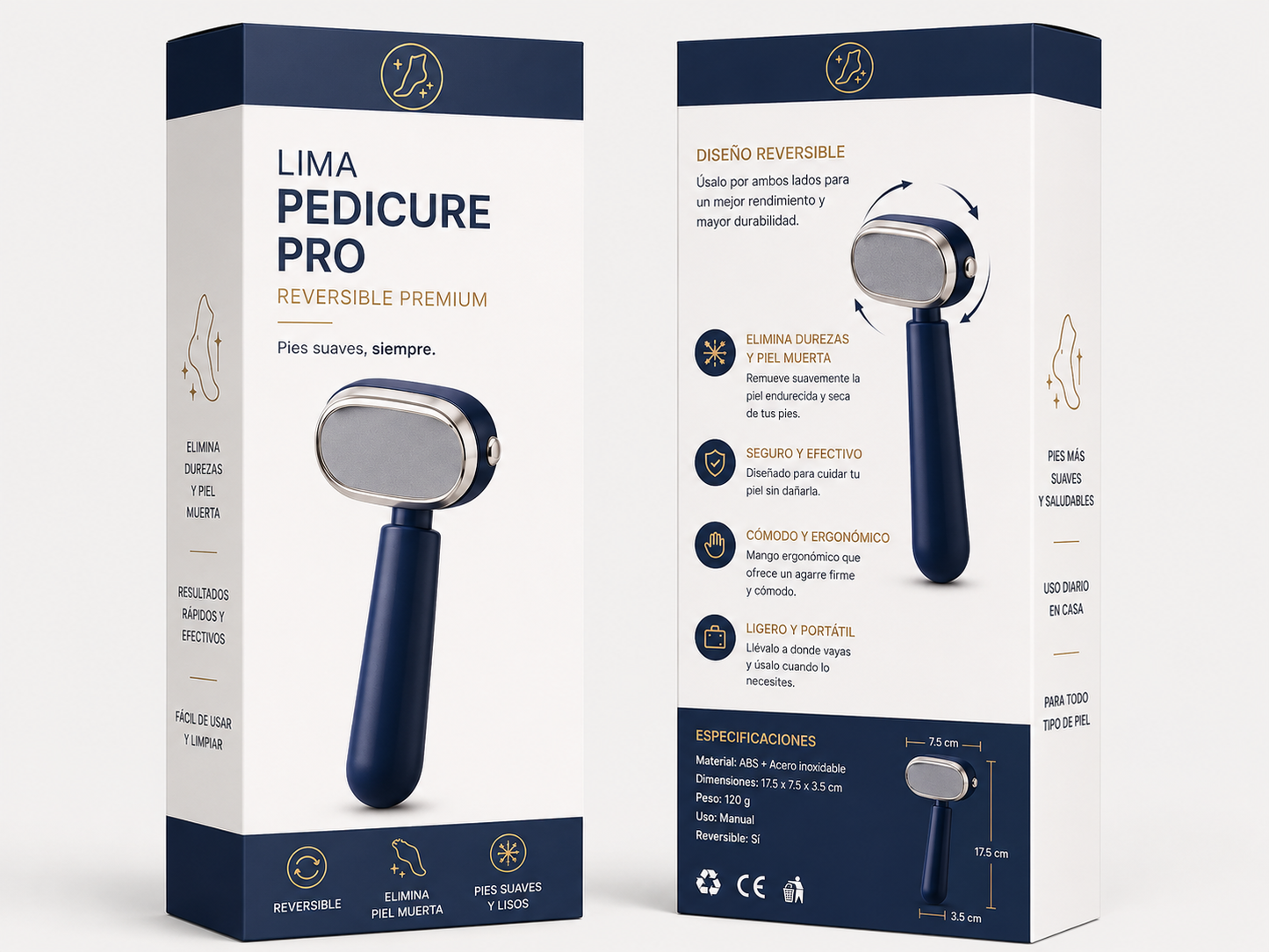 Lima Pedicure Pro™ – Elimina Durezas y Renueva tus Pies