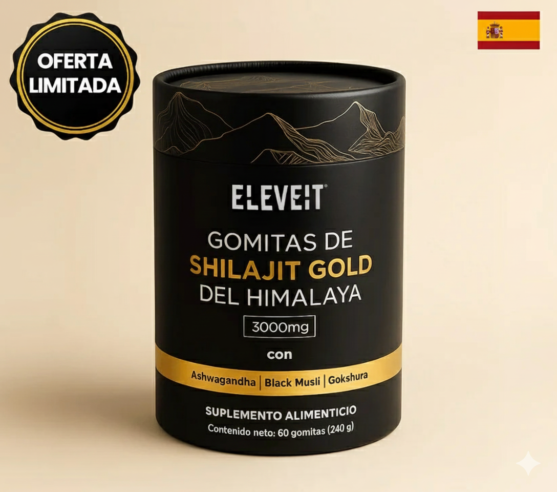Gomitas de Shilajit Gold del Himalaya